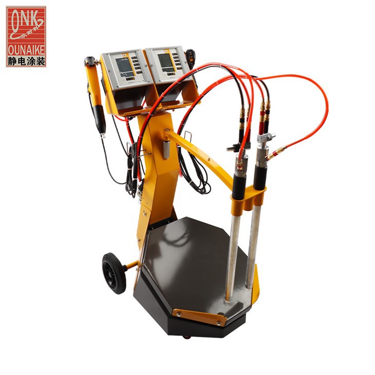 Double Controller Metal Gema Optiflex Electrostatic Powder Coating Machine